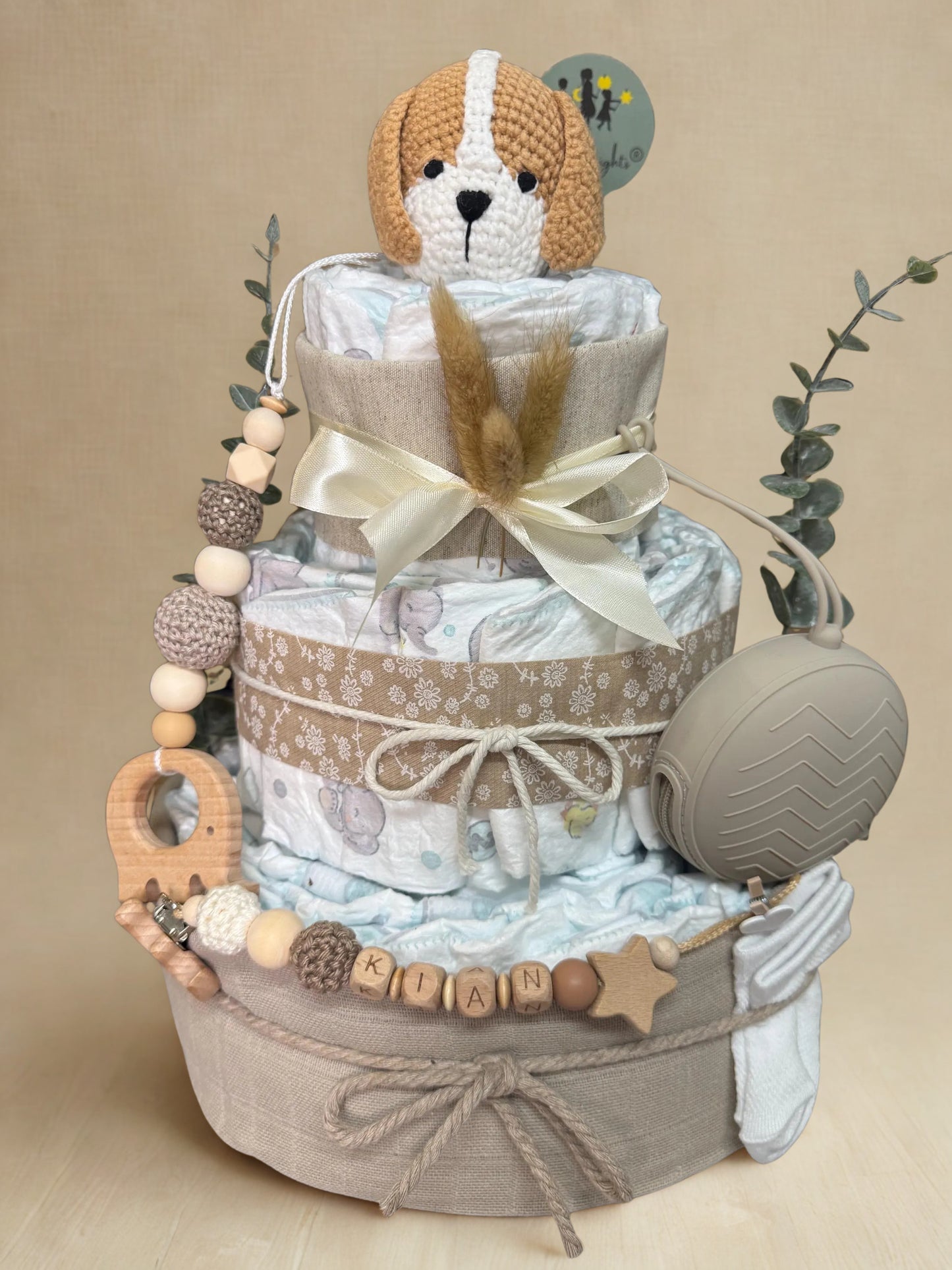Windeltorte neutrale Tiere
