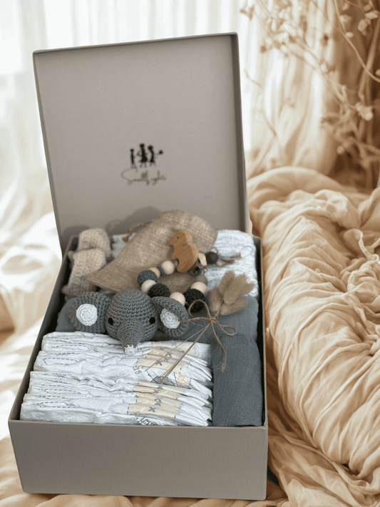 Willkommensbox zur Geburt