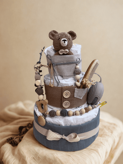 Windeltorte La Diva und Casanova Mini - Small Lights Shop