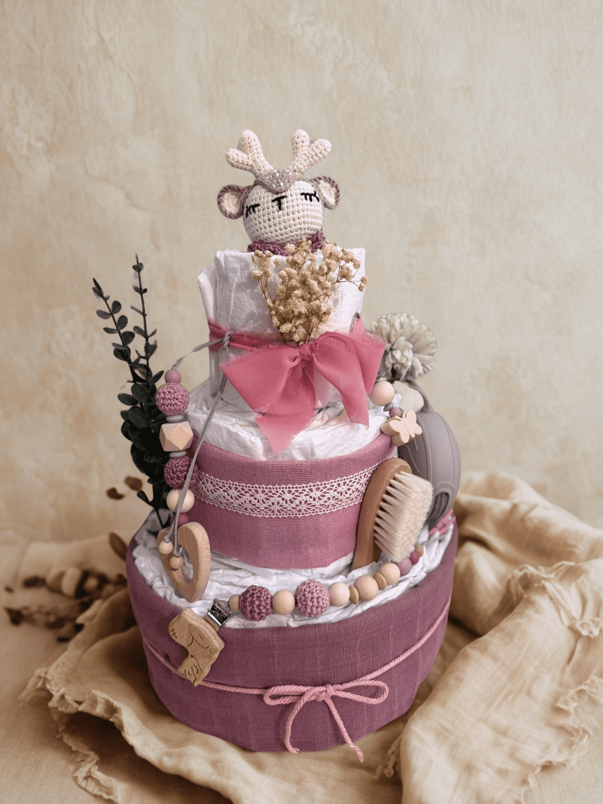 Windeltorte La Diva und Casanova Mini - Small Lights Shop