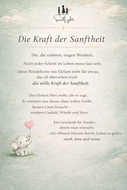 Windeltorte neutral Tiere