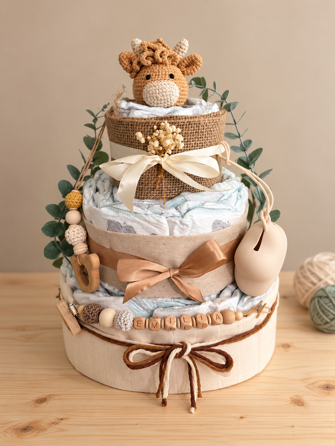 Windeltorte neutral Tiere