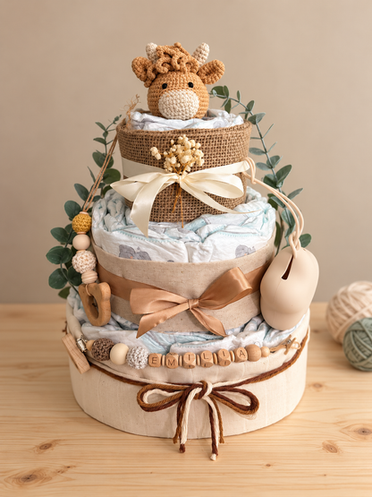 Windeltorte neutral Tiere