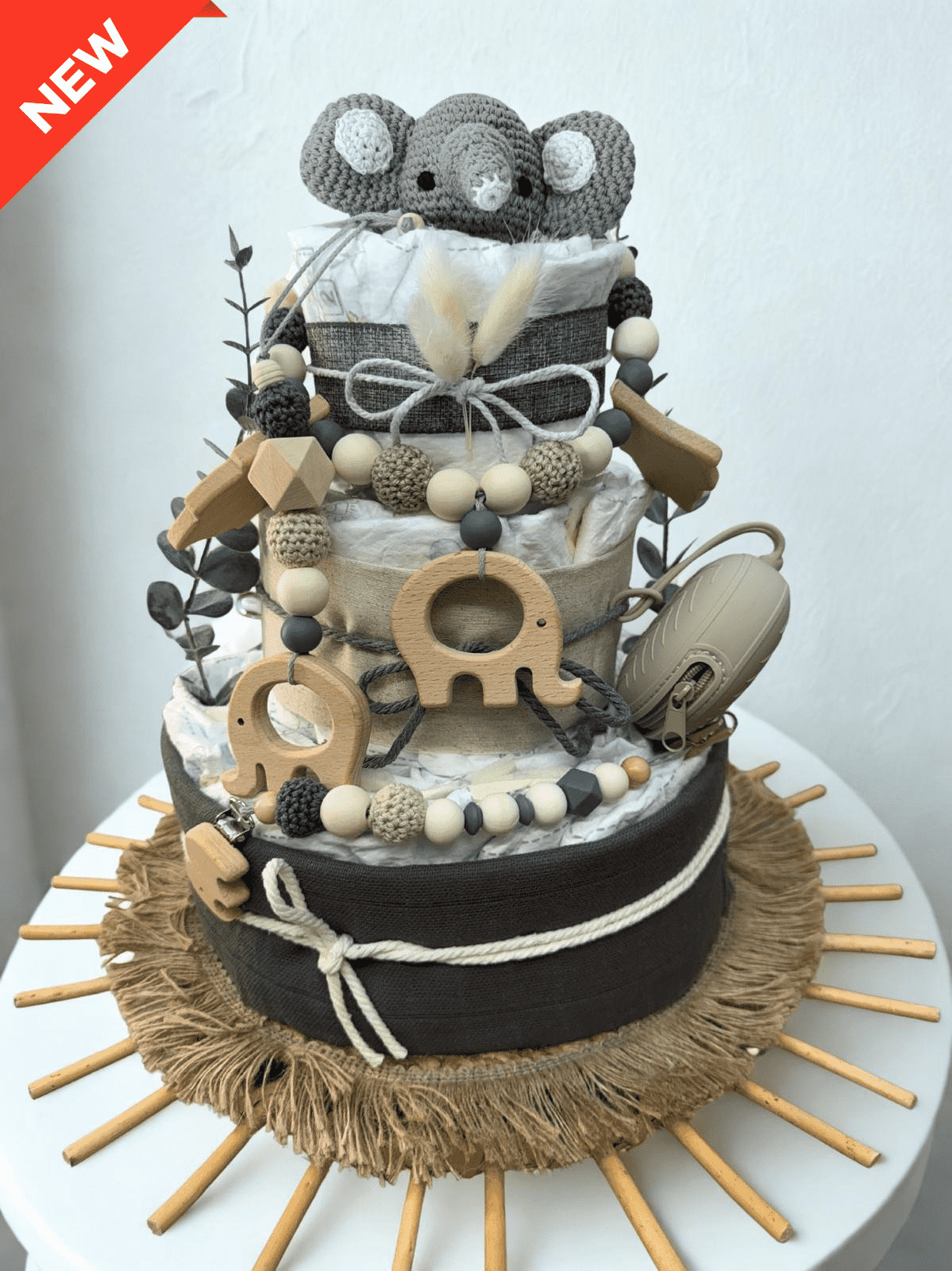 Windeltorte Elefantino Handgemacht