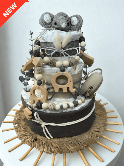 Windeltorte Elefantino Handgemacht