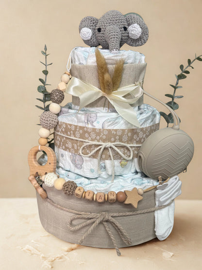 Windeltorte neutrale Tiere