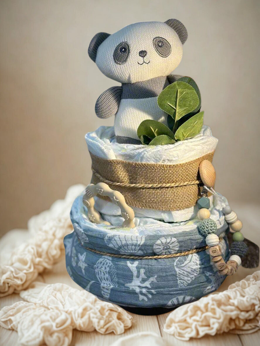Windeltorte Panda