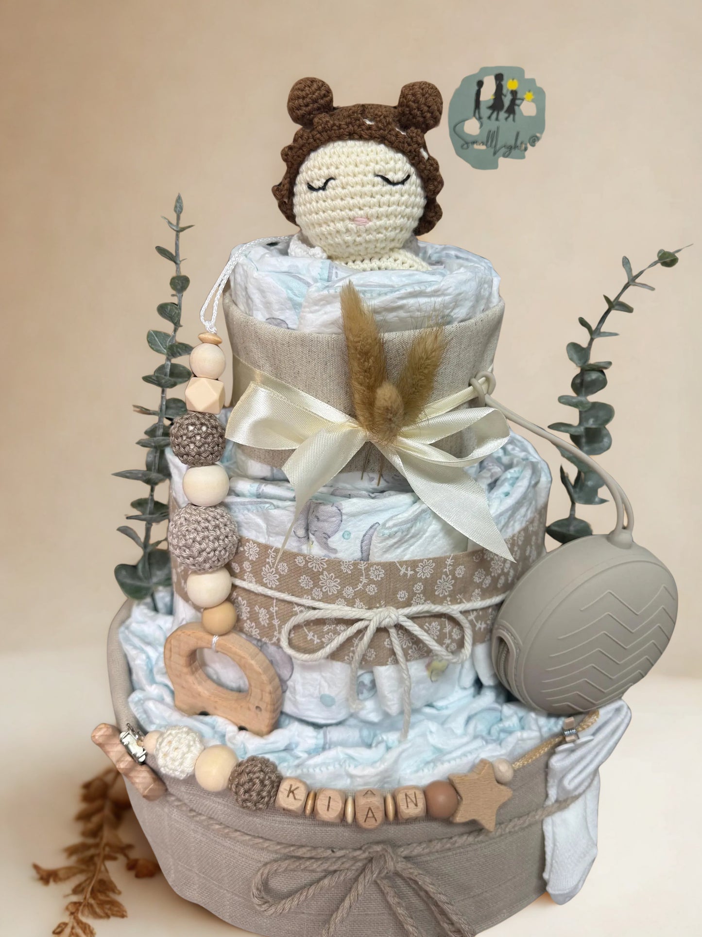 Windeltorte neutrale Tiere