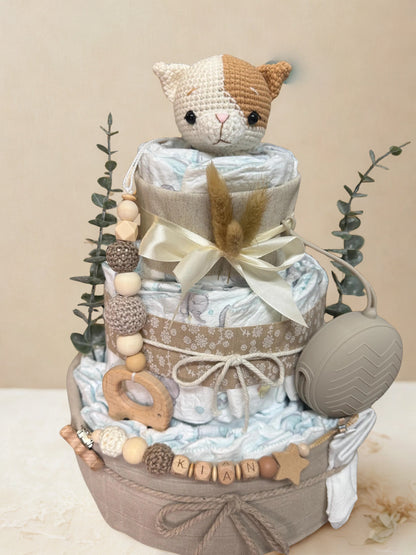 Windeltorte neutrale Tiere