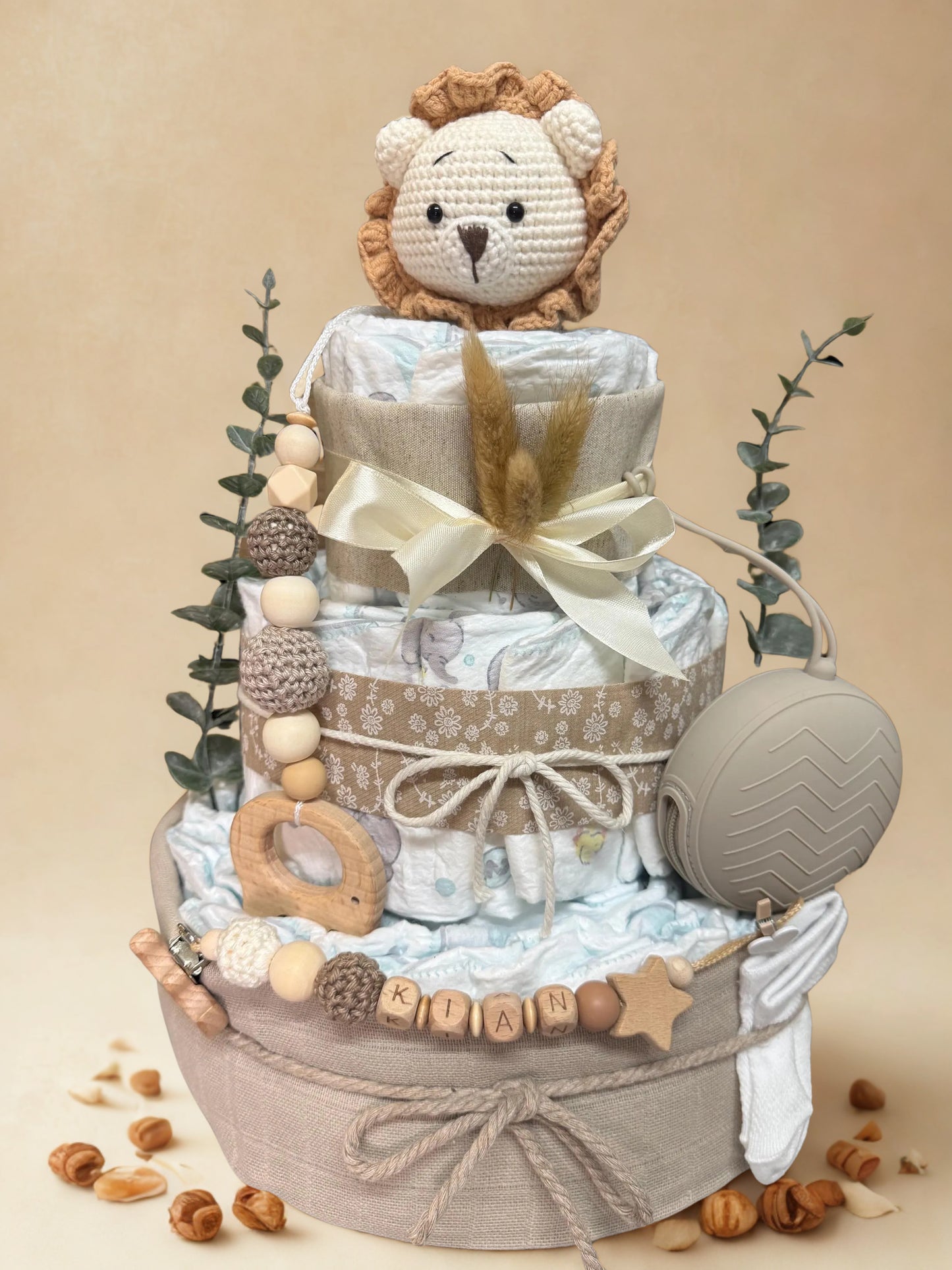 Windeltorte neutrale Tiere