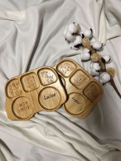 Babyteller mit Gravur