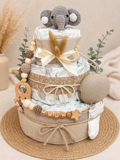 Windeltorte neutrale Tiere